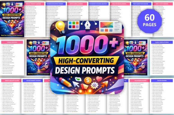 1000 High-Converting Design Prompts: When Design Meets Performance