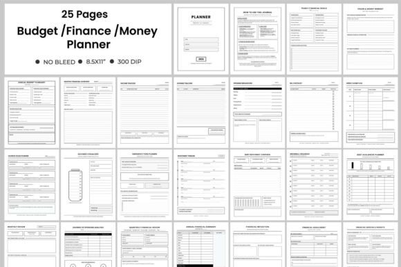 25 Page Ultimate Budget Finance Planner: A Strategic Guide to Intentional Money Management