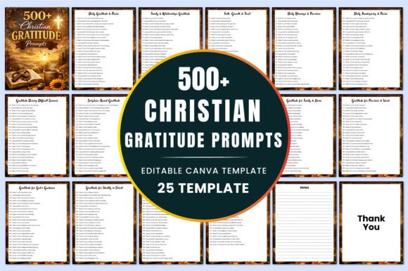 500 Christian Gratitude Prompts KDP: A Strategic Tool for Deeper Faith and Intentional Living