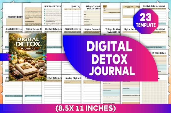 Digital Detox Journal: A Practical Guide to Reclaiming Your Focus