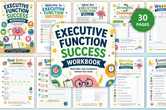 Executive Function Success Workbook: A Practical Guide to Building Life Skills in Children