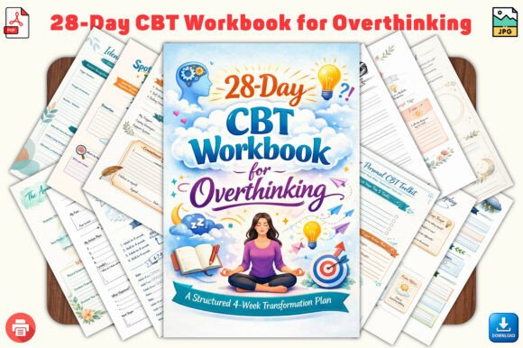 How the 28-Day CBT Workbook for Overthinking Helps You Regain Mental Clarity
