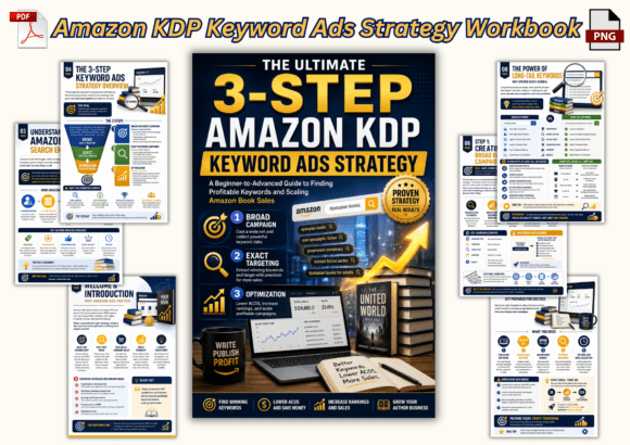 Master Amazon KDP Ads With This Keyword Strategy Workbook