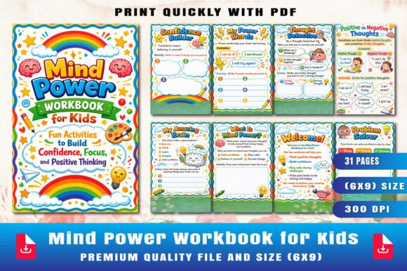 Mind Power Workbook for Kids
