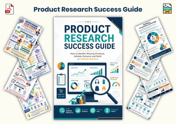 Product Research Success Guide – A Practical Workbook for Identifying Profitable Opportunities