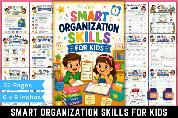 Smart Organization Skills for Kids: Evaluating the Workbook Approach to Building Lifelong Habits