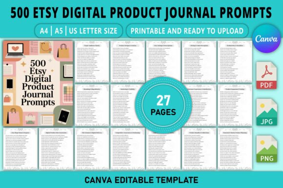 The Ultimate Guide to Etsy Digital Product Journal Prompts for Shop Growth