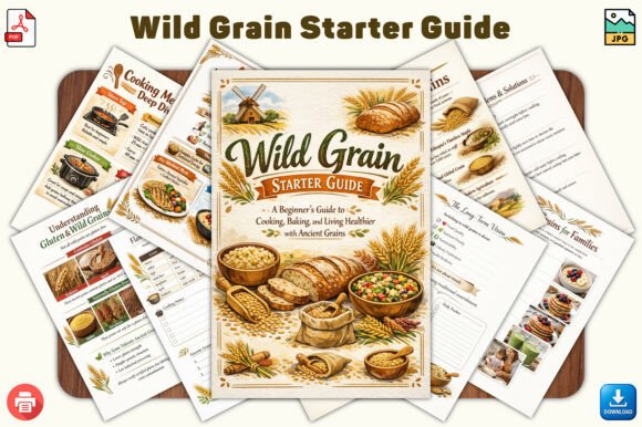 The Wild Grain Starter Guide: Your Practical Path to Ancient Nutrition and Everyday Wellness
