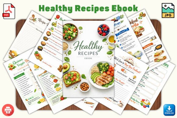 Transform Your Kitchen with the Healthy Recipes Ebook: Simple, Nutritious, Delicious Meals for Everyday Living