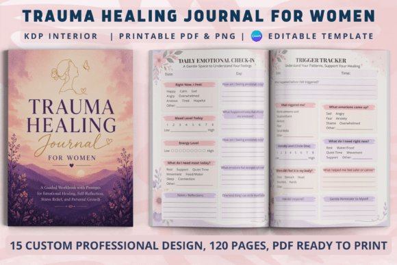 Trauma Healing Journal for Women