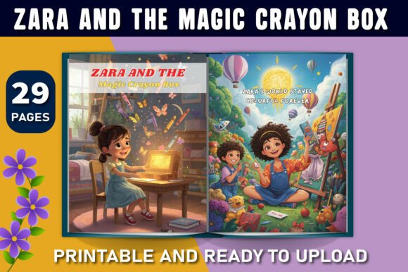 Zara and the Magic Crayon Box